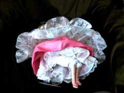 rose flower maiden legs